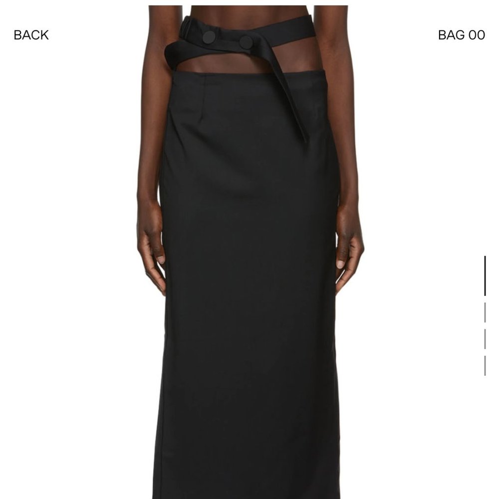 Christopher Esber Floating Waistband Skirt Size 4